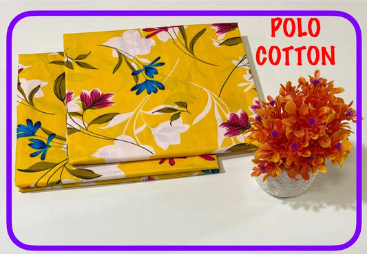 POLO COTTON PRINTED  2PC [ SALE OFFER ] PC-100
