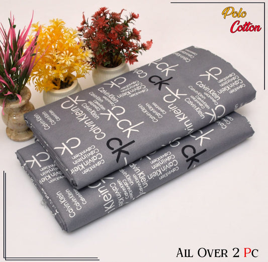 POLO COTTON PRINTED  2PC [ SALE OFFER ] PC-110