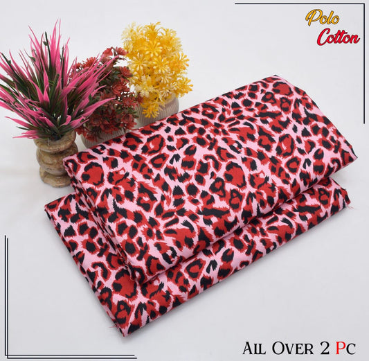 POLO COTTON PRINTED  2PC [ SALE OFFER ] PC-133