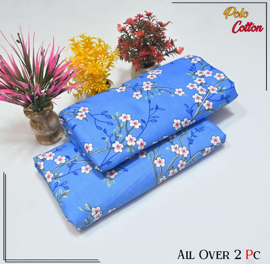 POLO COTTON PRINTED  2PC [ SALE OFFER ] PC-49