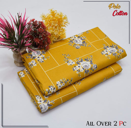 POLO COTTON PRINTED  2PC [ SALE OFFER ] PC-180