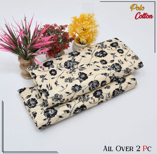 POLO COTTON PRINTED  2PC [ SALE OFFER ] PC-148