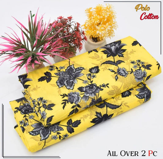 POLO COTTON PRINTED  2PC [ SALE OFFER ] PC-11