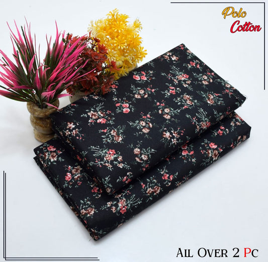 POLO COTTON PRINTED  2PC [ SALE OFFER ] PC-16