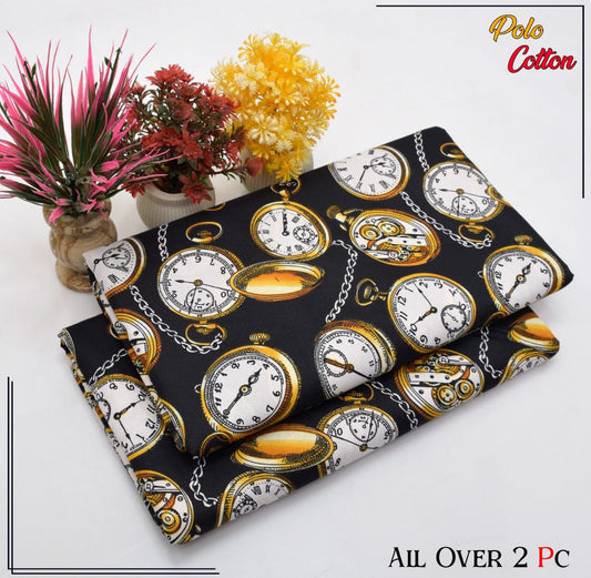POLO COTTON PRINTED  2PC [ SALE OFFER ] PC-44