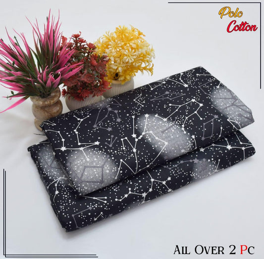 POLO COTTON PRINTED  2PC [ SALE OFFER ] PC-26