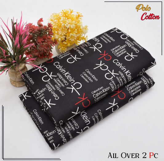 POLO COTTON PRINTED  2PC [ SALE OFFER ] PC-96