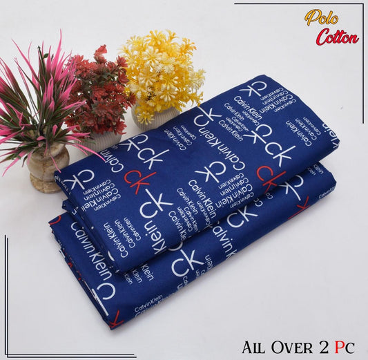 POLO COTTON PRINTED  2PC [ SALE OFFER ] PC-15