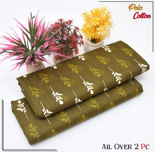 POLO COTTON PRINTED  2PC [ SALE OFFER ] PC-154