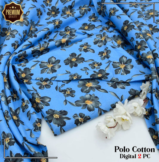 POLO COTTON PRINTED  2PC [ SALE OFFER ] PC-61