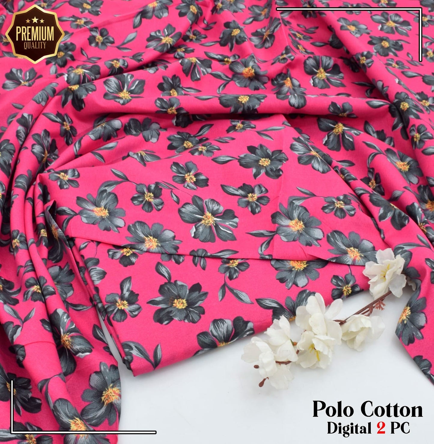 POLO COTTON PRINTED  2PC [ SALE OFFER ] PC-71
