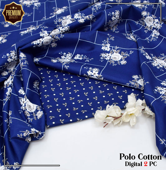 POLO COTTON PRINTED  2PC [ SALE OFFER ] PC-101