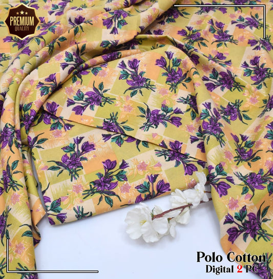 POLO COTTON PRINTED  2PC [ SALE OFFER ] PC-119