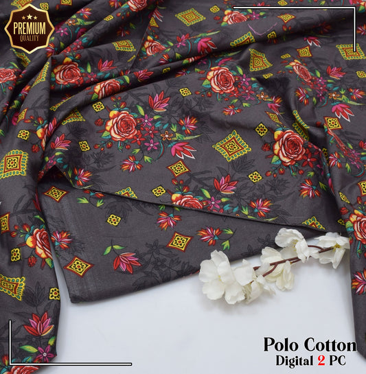 POLO COTTON PRINTED  2PC [ SALE OFFER ] PC-130
