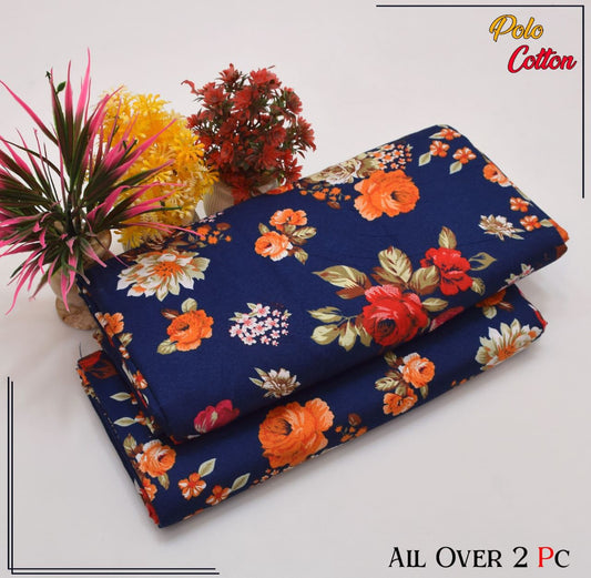 POLO COTTON PRINTED  2PC [ SALE OFFER ] PC-122