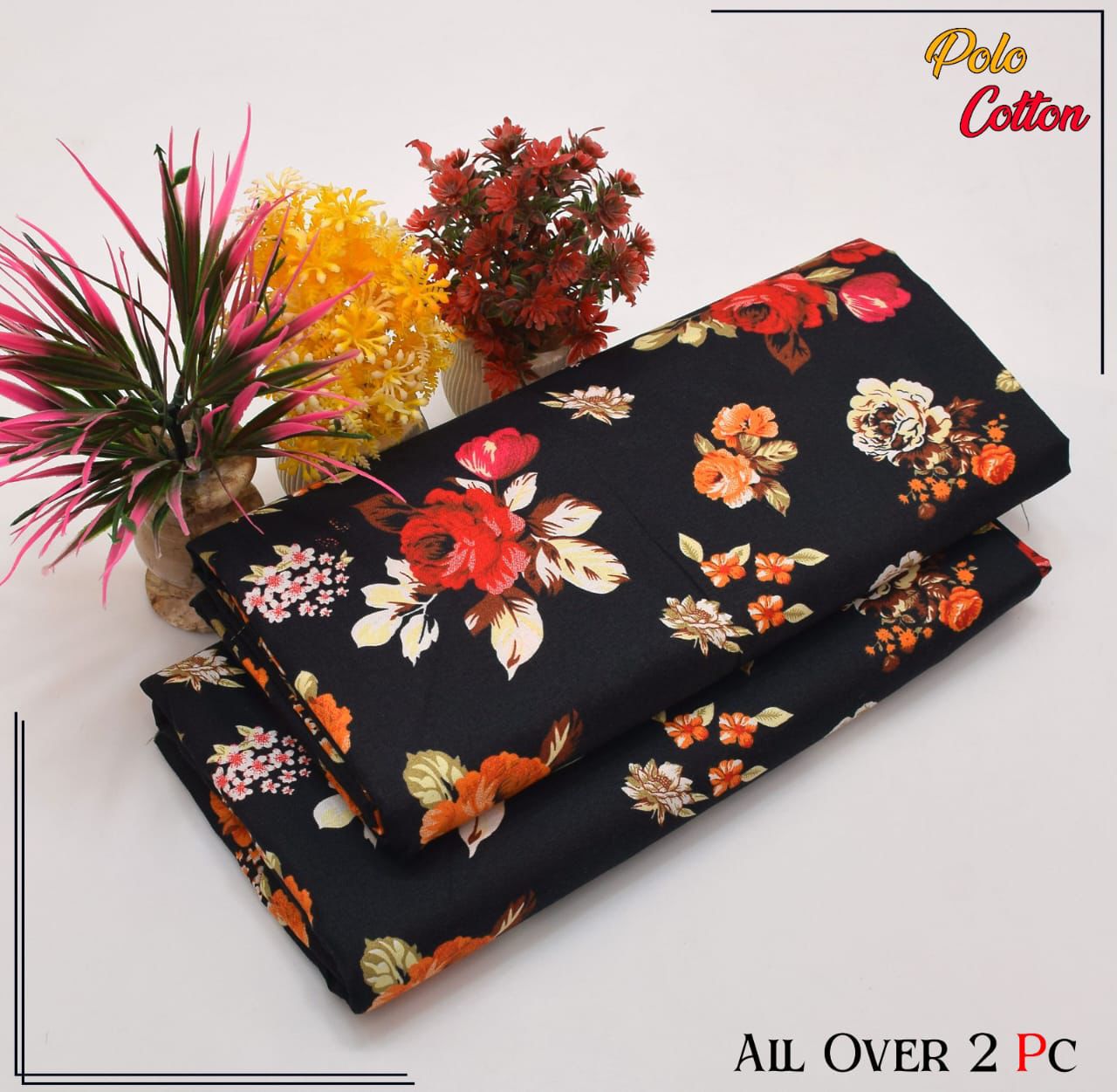 POLO COTTON PRINTED  2PC [ SALE OFFER ] PC-115
