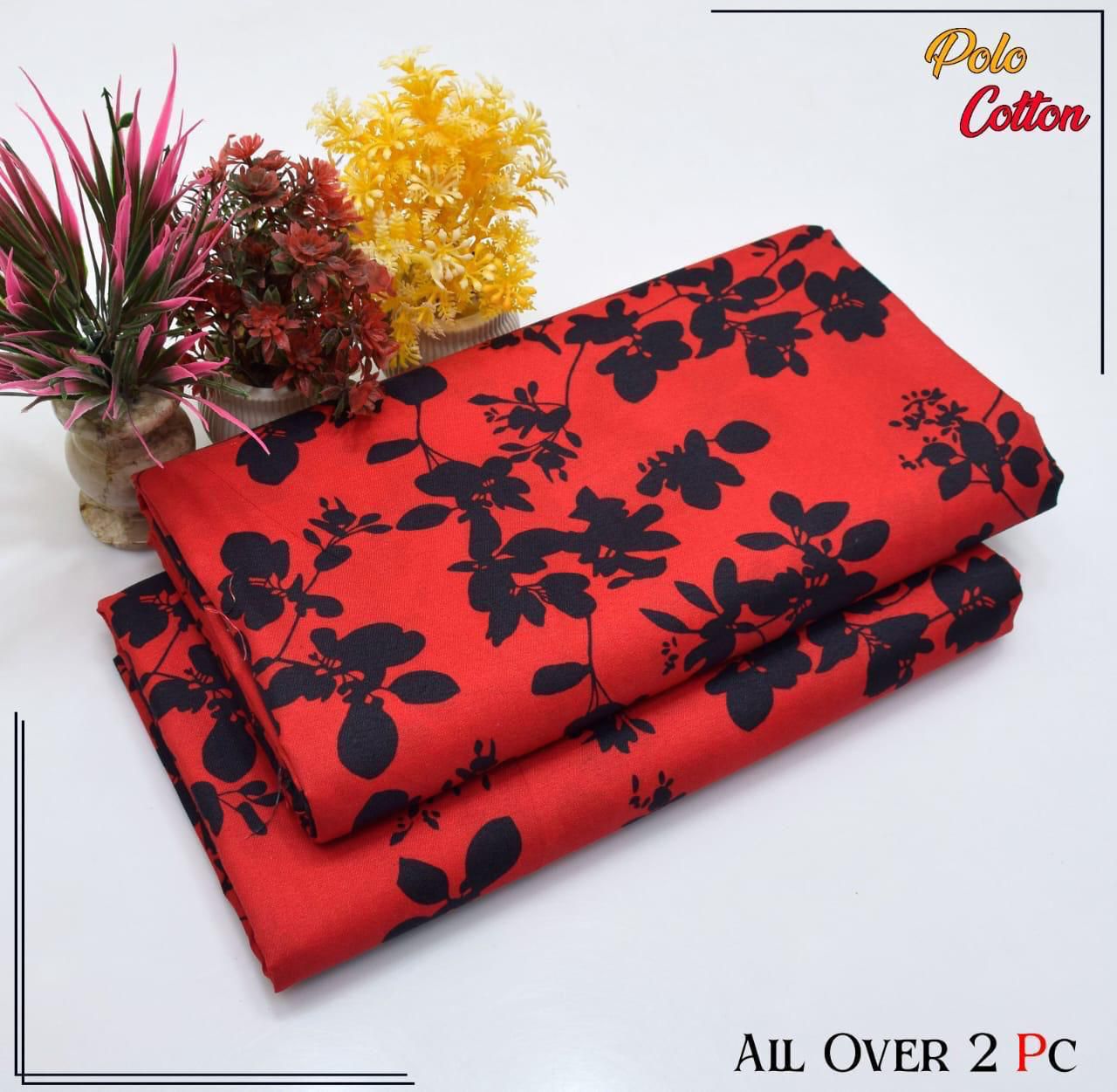 POLO COTTON PRINTED  2PC [ SALE OFFER ] PC-56