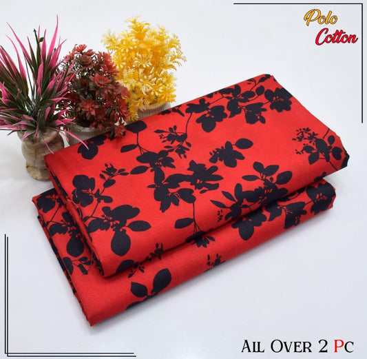 POLO COTTON PRINTED  2PC [ SALE OFFER ] PC-56