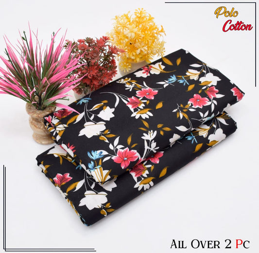 POLO COTTON PRINTED  2PC [ SALE OFFER ] PC-627
