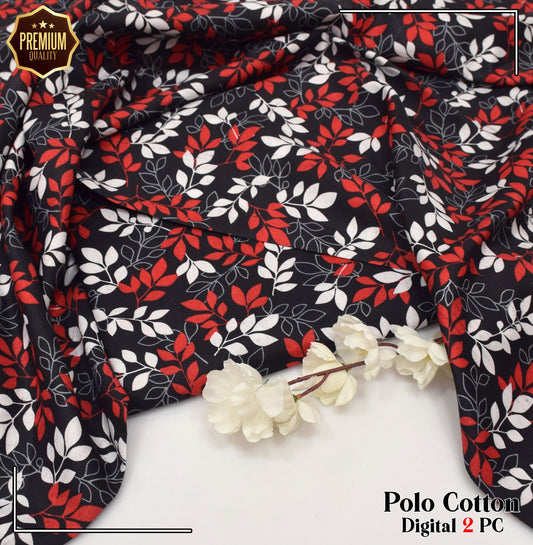 POLO COTTON PRINTED  2PC [ SALE OFFER ] PC-816