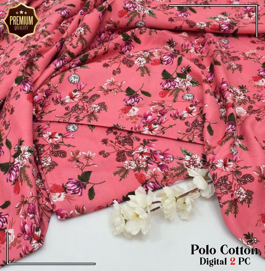 POLO COTTON PRINTED  2PC [ SALE OFFER ] PC-815