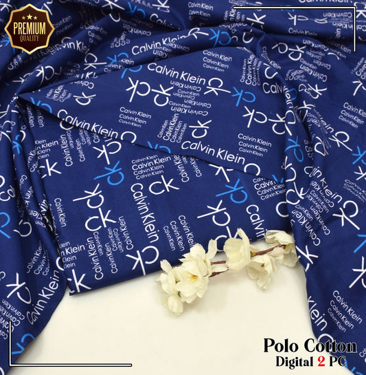 POLO COTTON PRINTED  2PC [ SALE OFFER ] PC-814