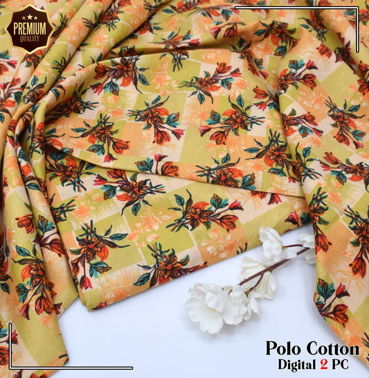 POLO COTTON PRINTED  2PC [ SALE OFFER ] PC-812