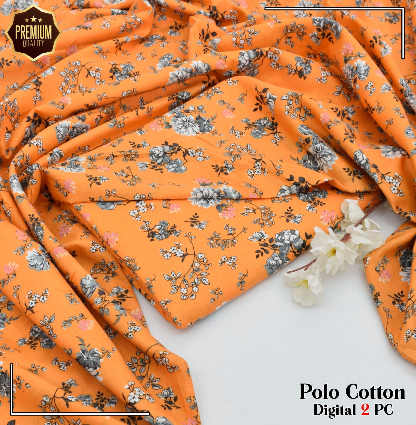 POLO COTTON PRINTED  2PC [ SALE OFFER ] PC-809