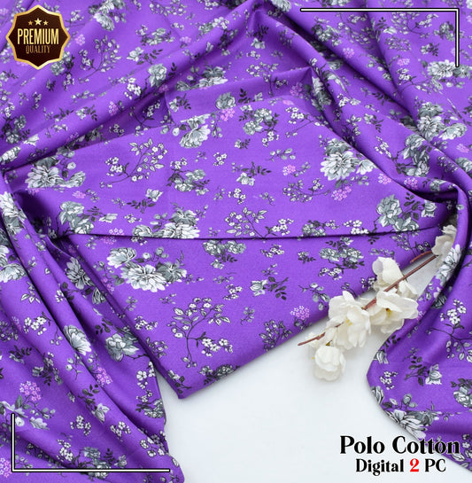 POLO COTTON PRINTED  2PC [ SALE OFFER ] PC-808