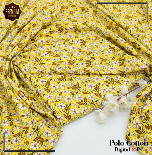 POLO COTTON PRINTED  2PC [ SALE OFFER ] PC-807