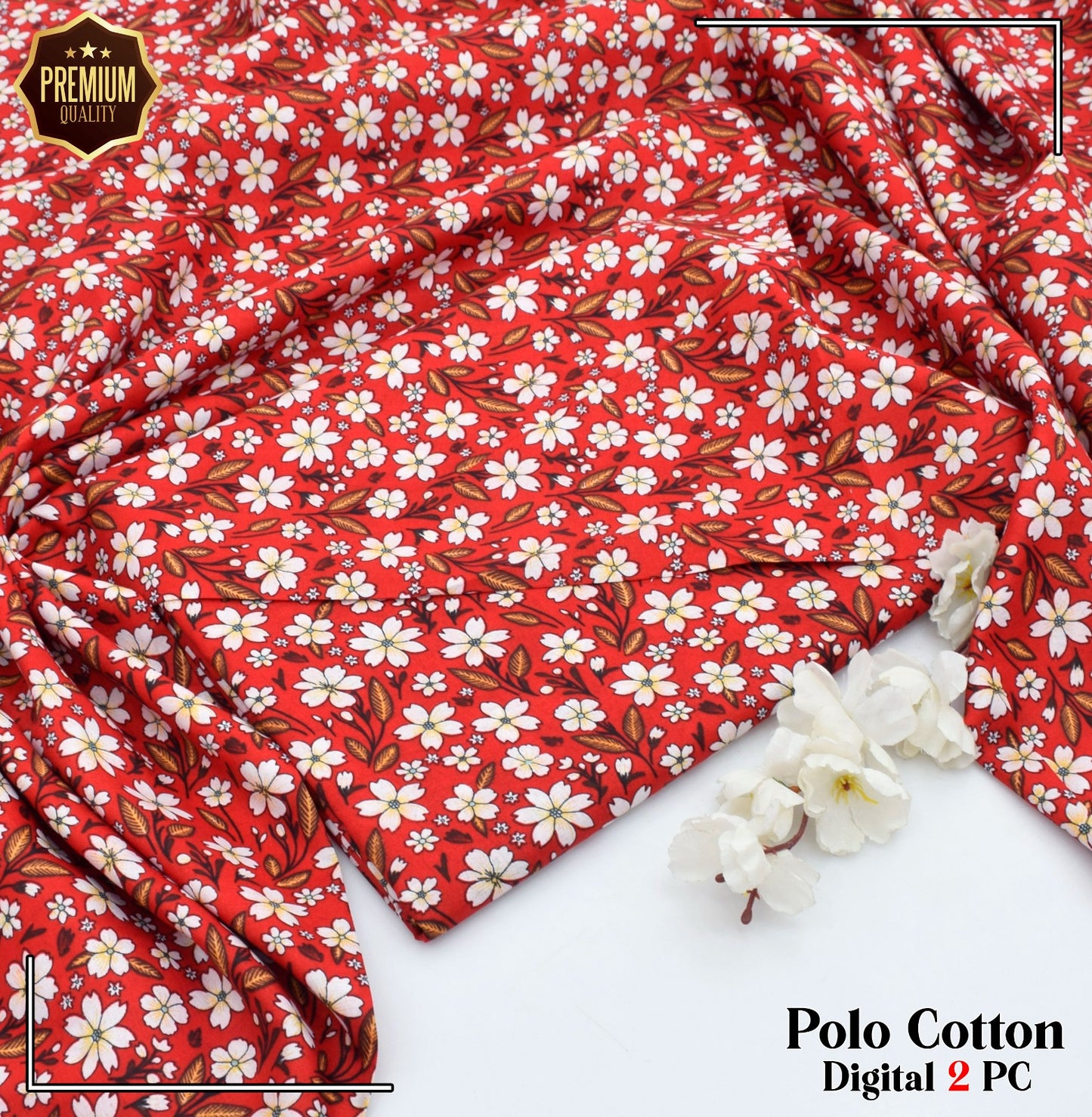 POLO COTTON PRINTED  2PC [ SALE OFFER ] PC-806