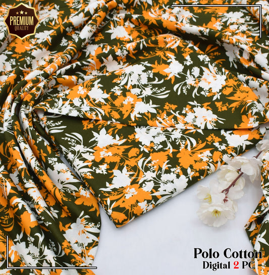 POLO COTTON PRINTED  2PC [ SALE OFFER ] PC-803