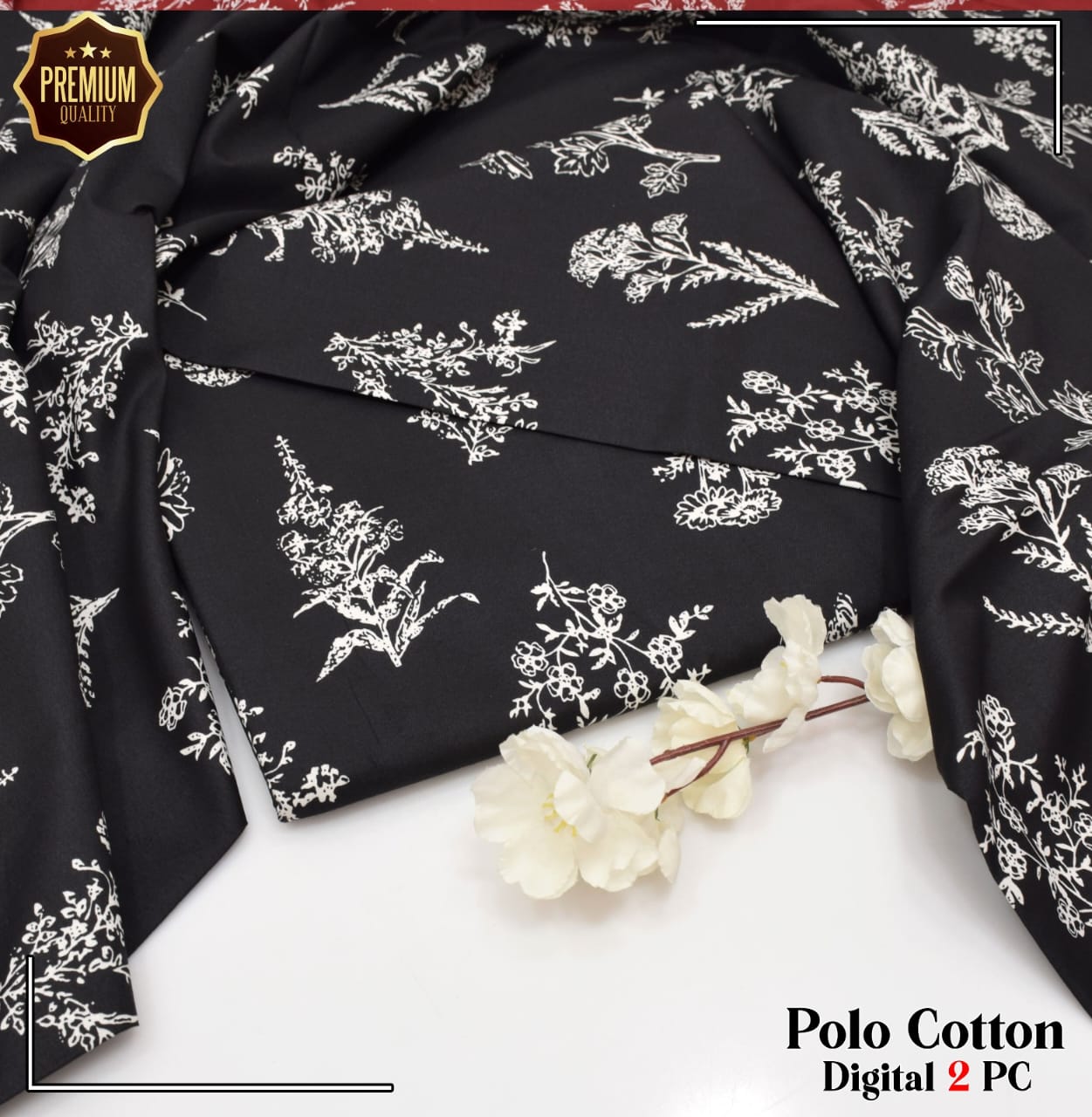 POLO COTTON PRINTED  2PC [ SALE OFFER ] PC-801